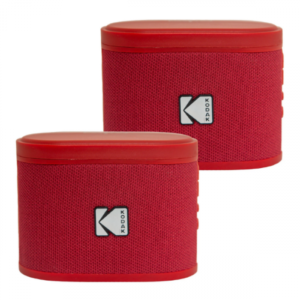 KODAK DUAL WIRELESS STACK SPEAKER SOUNDBRIX (REVERB RED)