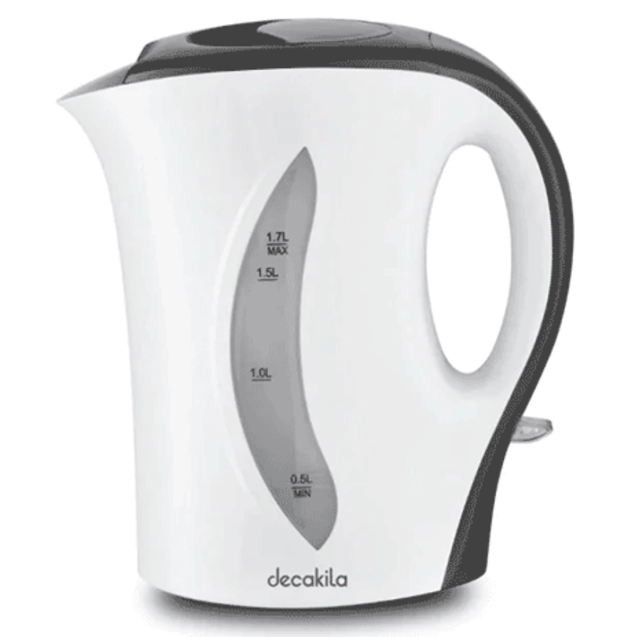 Decakila 1.7L Plastic Electric Kettle 2200W - KEKT027W