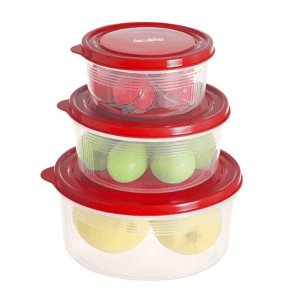 Decakila 3 Pieces Food Storage Container Set - KMTT121R