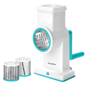 Decakila 3 Stainless Steel Blade Drum Grater - KMTT086W