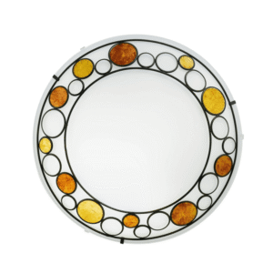 Eglo Multi-Colored Toleda Round Ceiling Light - 89323
