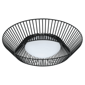 Eglo Piastre Antique Brown Ceiling Light 12W - 93981