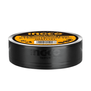 Ingco 10 Yards PVC Insulating Tape - Black, 18mm x 9.15m - HPET1103
