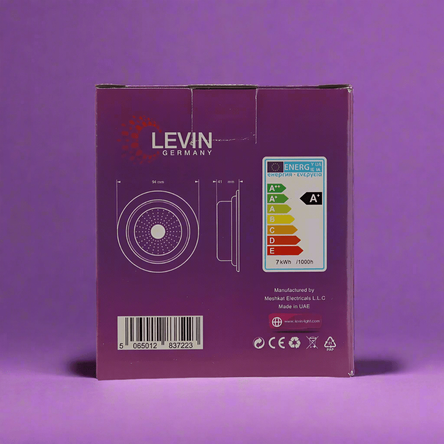 Levin LED 70mm Panel Daylight - 7W - Image 2