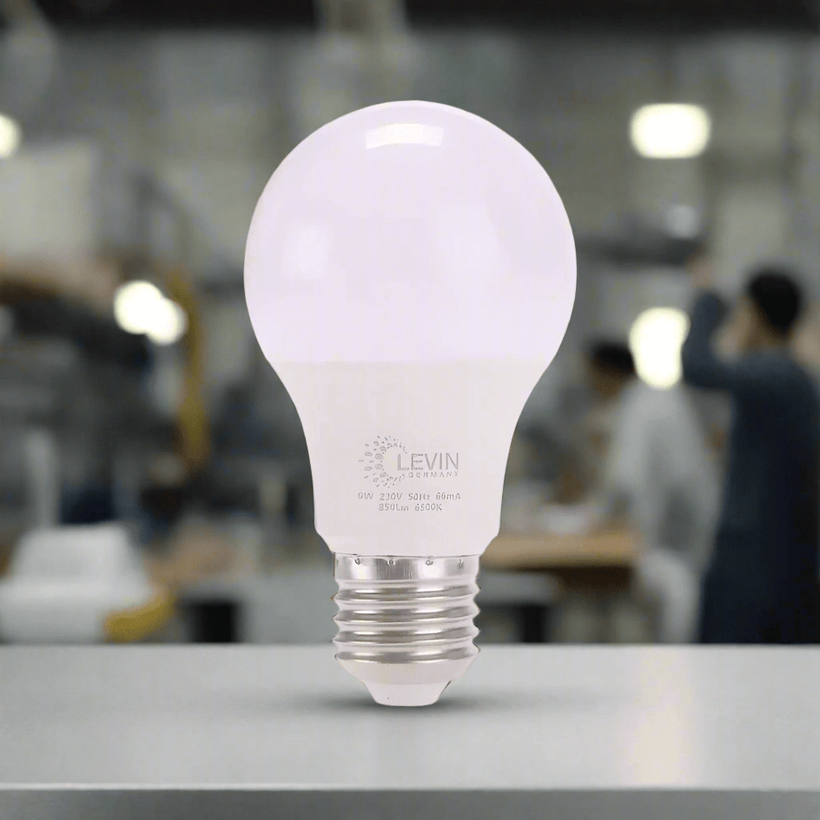 Levin LED E27 6500K A-Bulb Warm Light - 9W - Image 2