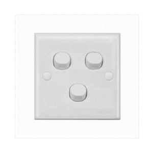 Schneider 3 Gang 2 Way Switch - E30 Series