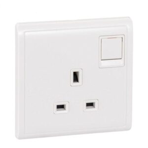 Schneider Pieno 13A Single Switched Socket