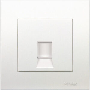 Schneider Vivace 1-Gang Data Socket Outlet