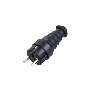 SGS Rubber Single Phase Male Plug 16A - SGS3502