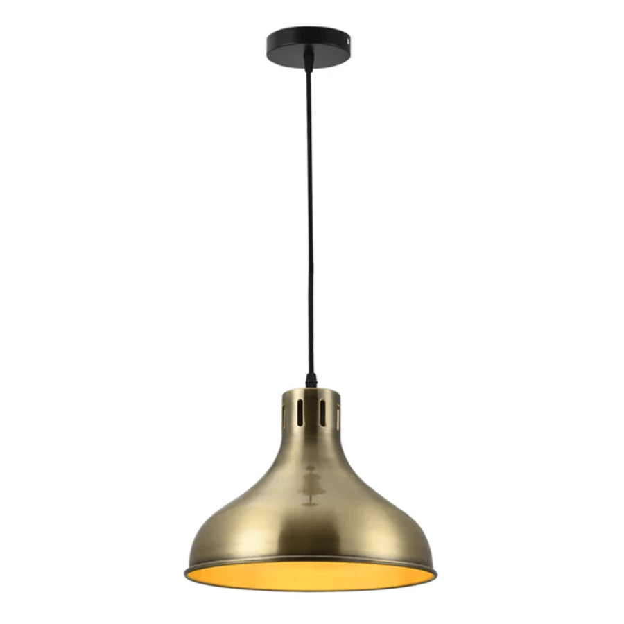 Artisan Onion Brass Dome Pendant Light