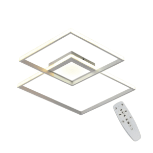 Contemporary Nordic Scandinavian LED Flush Ceiling Light - 34W