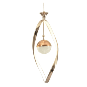 Eternity Pearl Gold LED Pendant Ceiling Light