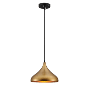 Gold Dome E27 Metal Pendant Light