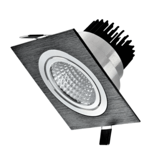 LED Tilt Recessed Black Rectangle Downlight  - 10W