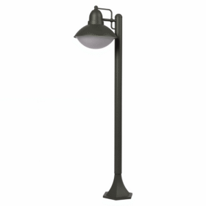 Marcel Dark Grey Outdoor Pathway Bollard Lawn Light - 40W