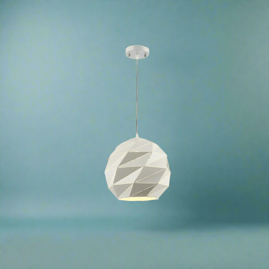 Origami Metal Laser Cut Globe Pendant Ceiling Light - 150-18262 - Image 2