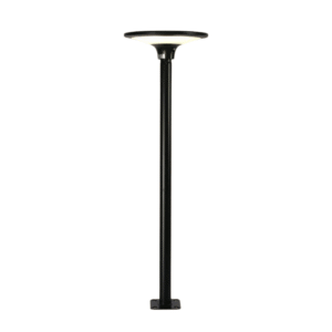 Solar Black 4000K LED Post-Top Area Light - 20W