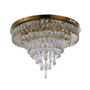 Three-tiered Cascading Flush Ceiling Chandelier Light - 45W