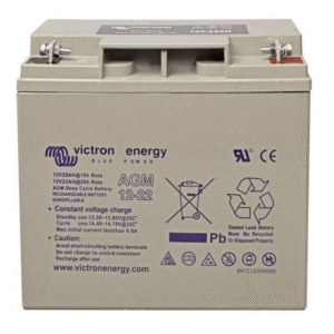 Victron Energy Deep Cycle AGM Battery 12V 22Ah  - BAT212200084