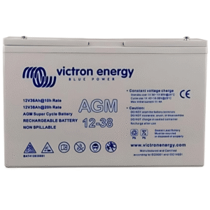 Victron Energy Deep Cycle AGM Battery 12V 38Ah  - BAT412350084